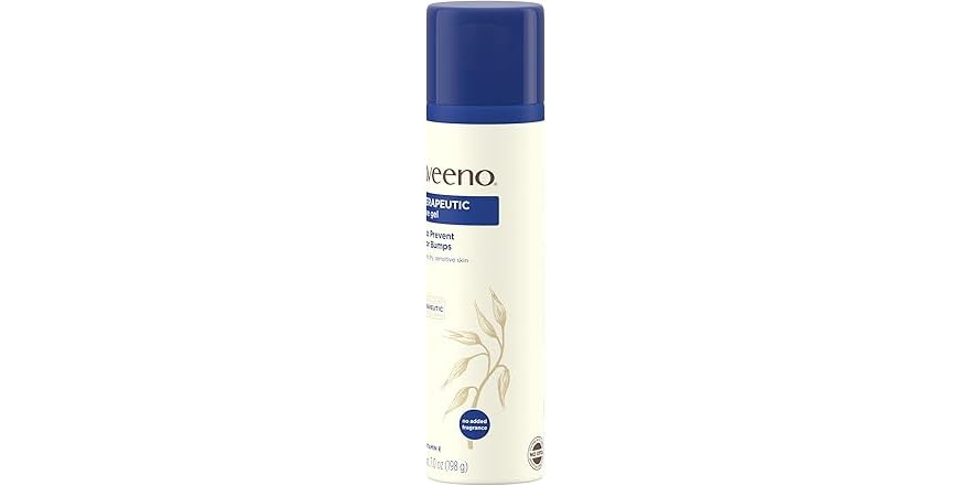 AVEENO SHAVE GEL THERAPEUTIC UNSCNTD 7OZ