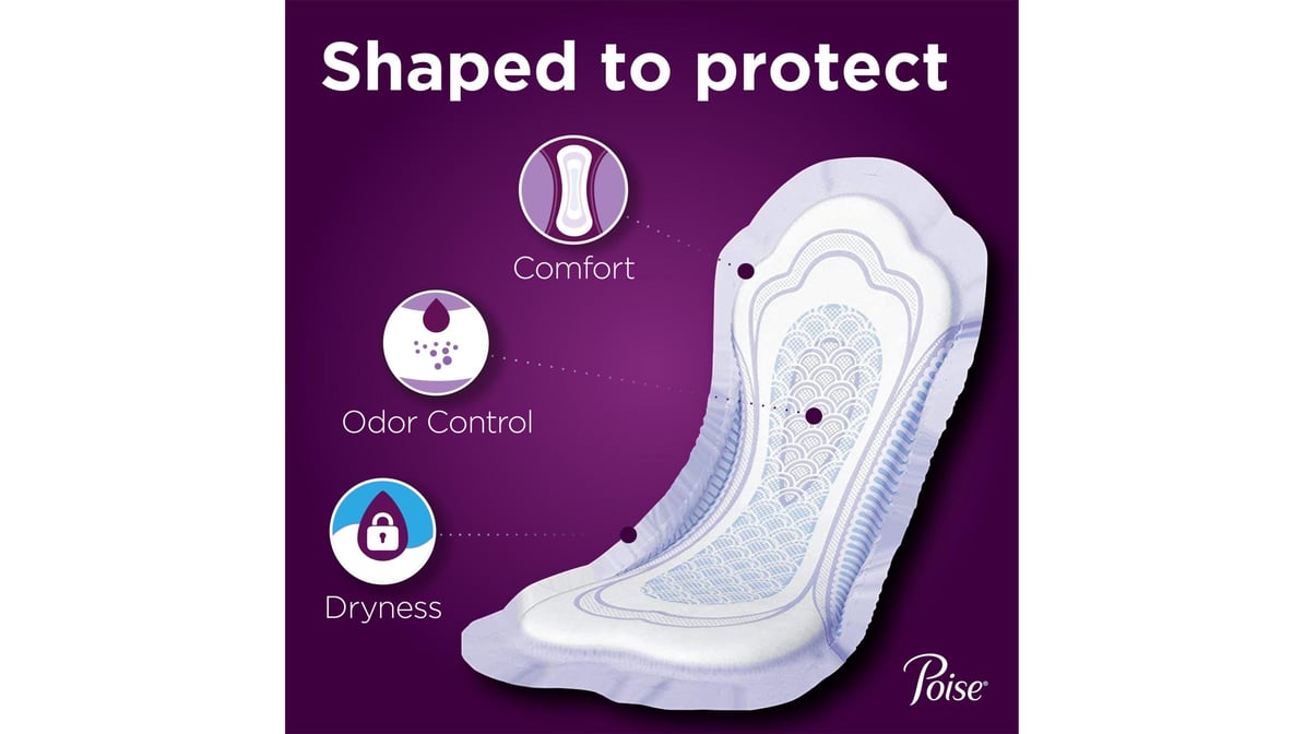 POISE PADS MAXIMUM LONG LENGTH 2X39CT