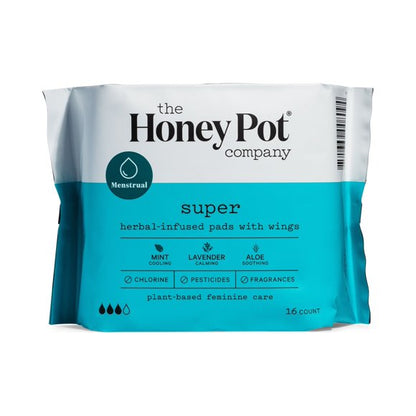 THE HONEY POT MNSTRL PADS,NON HRBL,SUPR