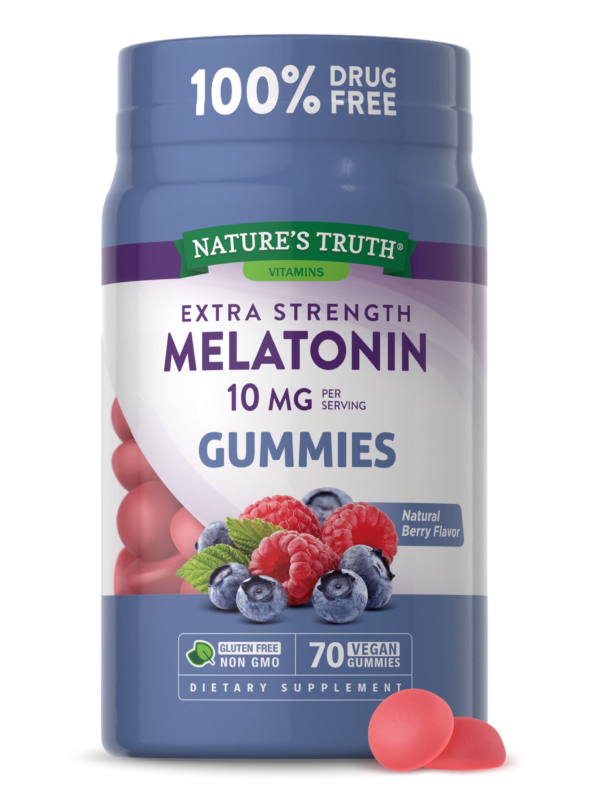 MELATONIN 10MG GMY 70CT NAT TRU