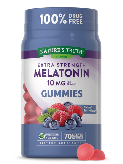 MELATONIN 10MG GMY 70CT NAT TRU