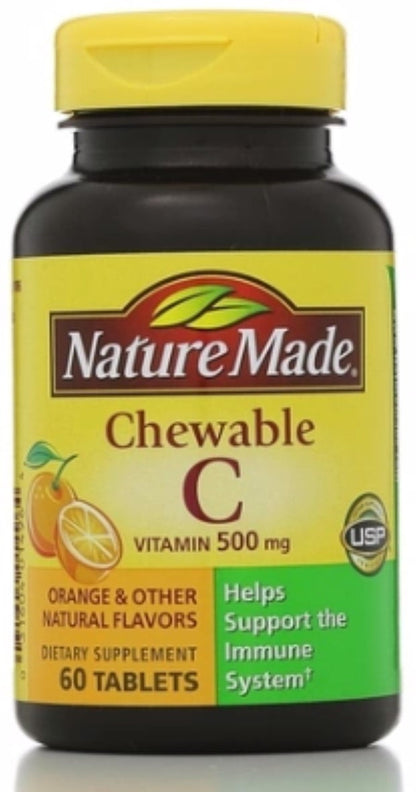 SDNE VITAMIN C CW 500MG 90 ORANGE