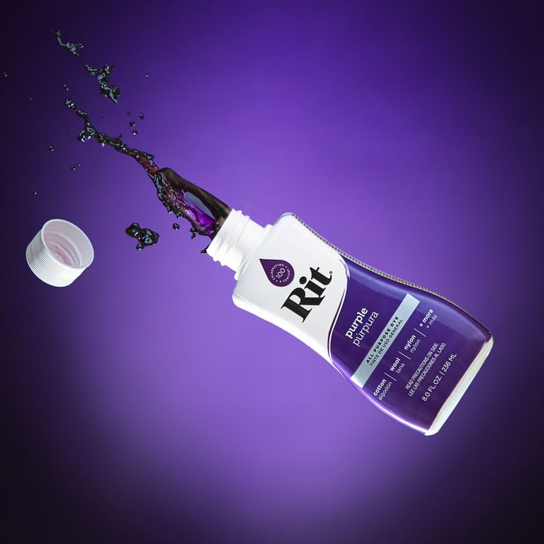 Rit Dye Liquid Purple 8oz