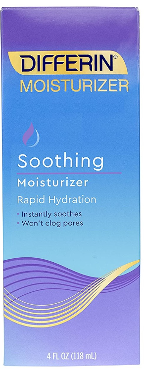 DIFFERIN SOOTHING MOISTURIZER LOT 4OZ