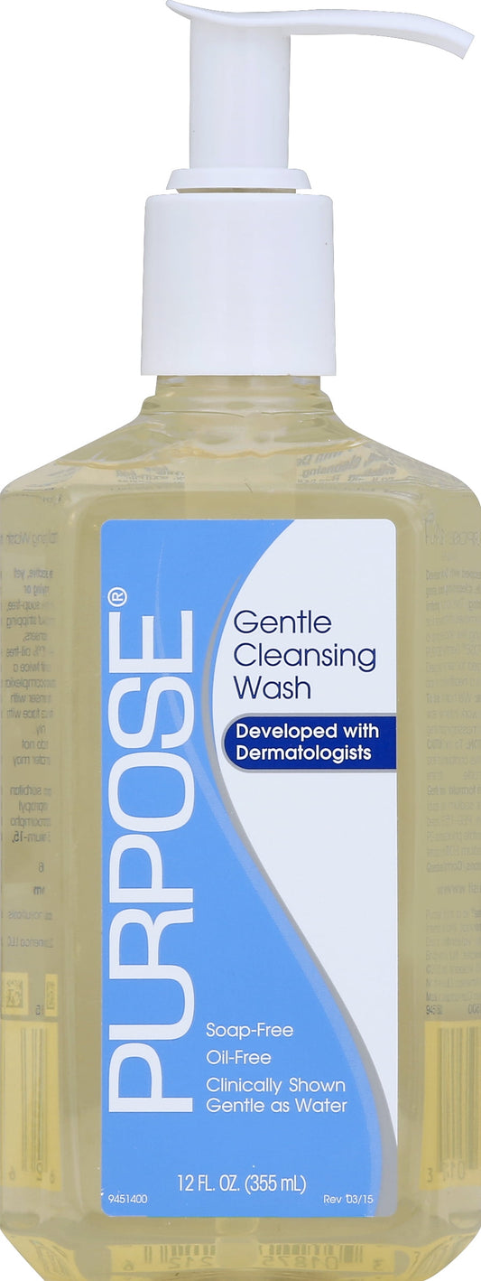PURPOSE GENTLE CLEANSING WASH 12 OZ