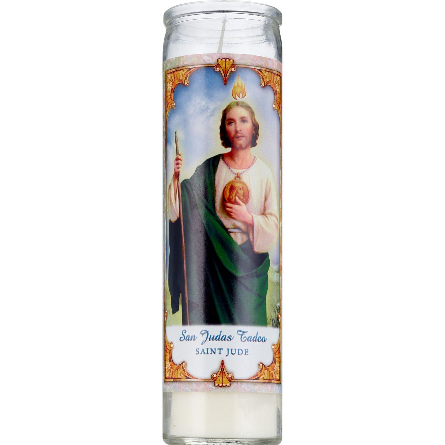 Star Candle Prayer Candle, 50Hr - Saint Jude
