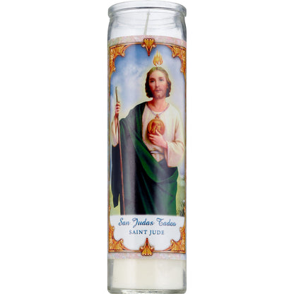 Star Candle Prayer Candle, 50Hr - Saint Jude