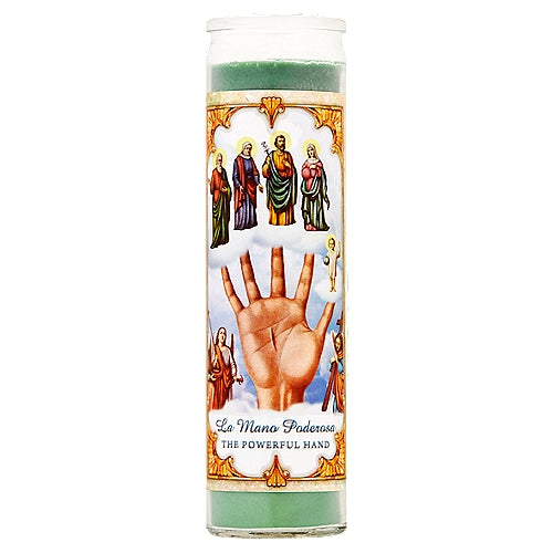 Star Candle Prayer Candles - The Powerful Hand