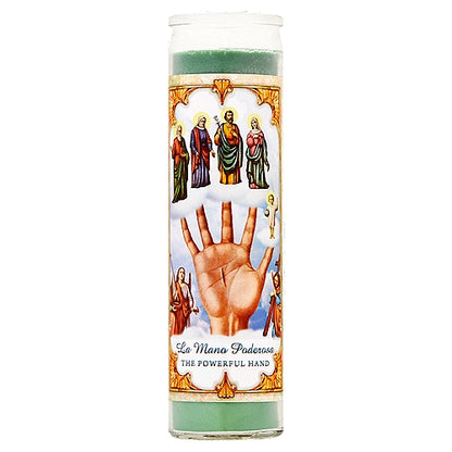 Star Candle Prayer Candles - The Powerful Hand