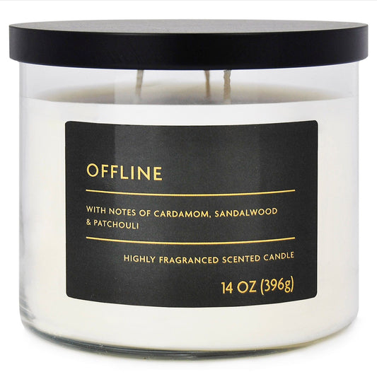 Star Candle, 8in - Solid Red