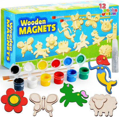 ArtSkills Paint Your Own Magnets Arts and Crafts Kit