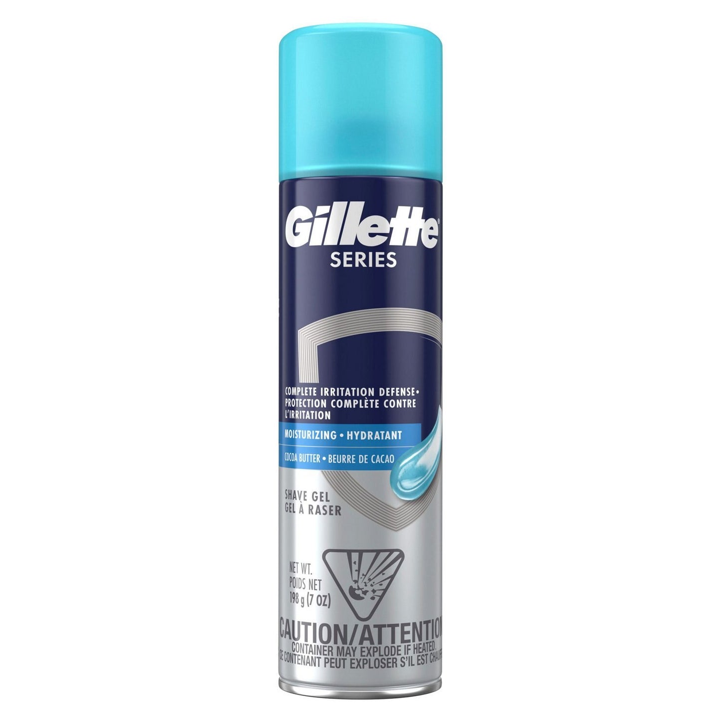 Gillette Serie Shave Gel Cocoa Butter Moisturizing 7.2oz