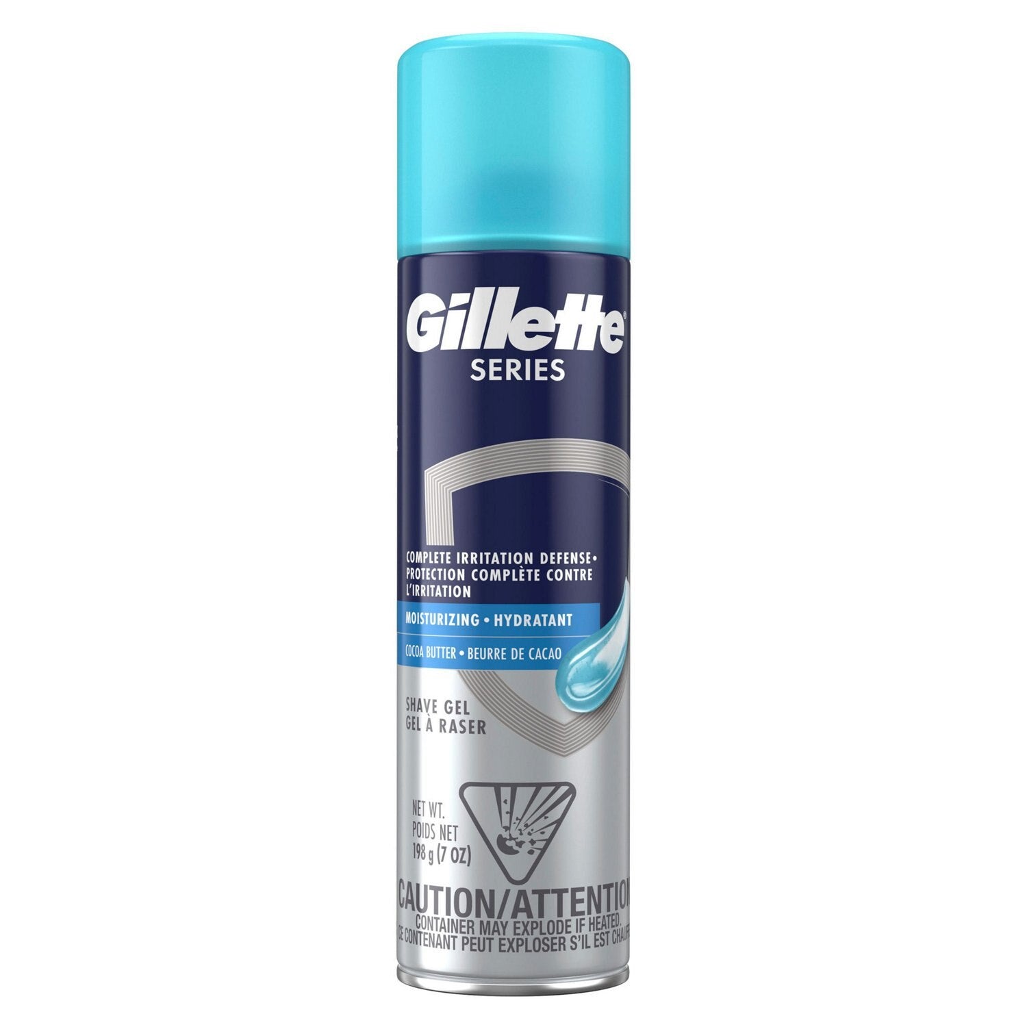 Gillette Serie Shave Gel Cocoa Butter Moisturizing 7.2oz