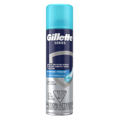 Gillette Serie Shave Gel Cocoa Butter Moisturizing 7.2oz