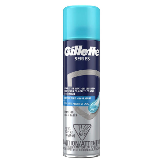 Gillette Serie Shave Gel Cocoa Butter Moisturizing 7.2oz