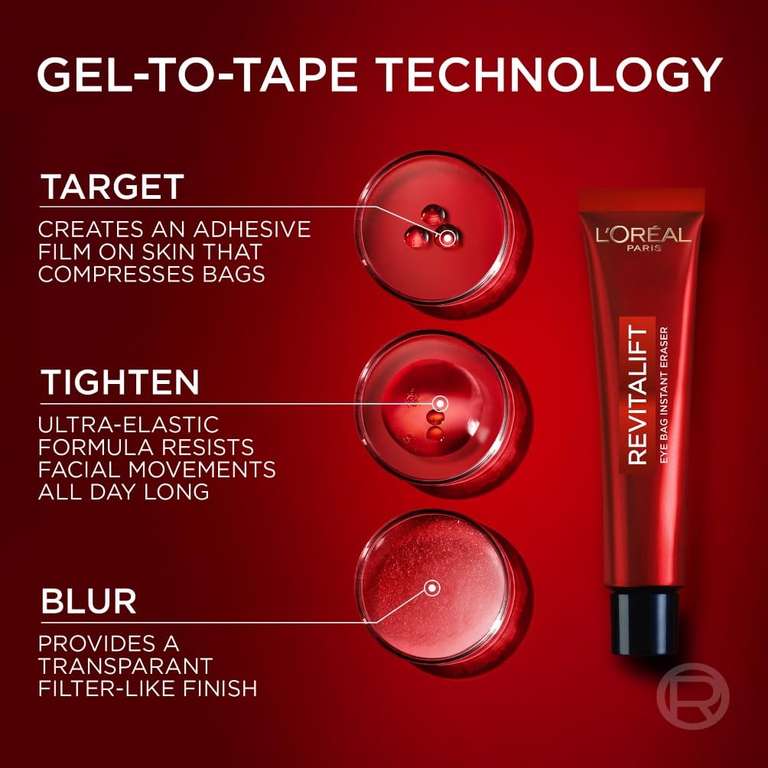 L'ORÉAL PARIS Revitalift Laser Instant Eye Bag Eraser. 0.5 oz