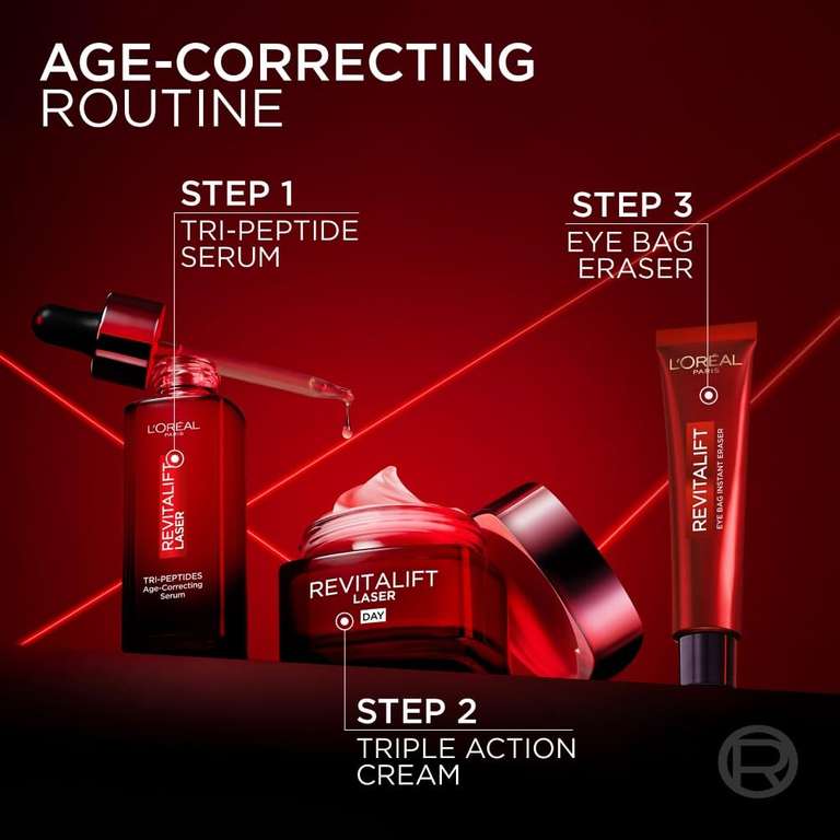 L'ORÉAL PARIS Revitalift Laser Instant Eye Bag Eraser. 0.5 oz