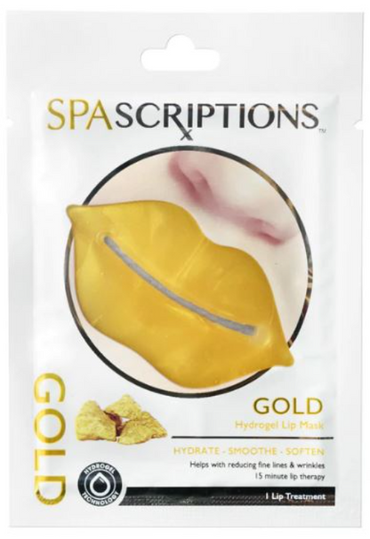 SPASCRPTNS HYDGL LIP MASK 4 GOLD
