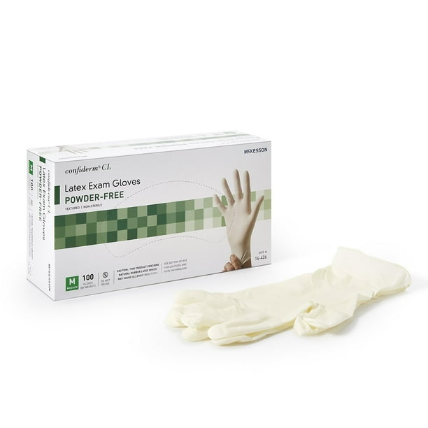 AB GLOVE EXAM LATEX MED 100CT