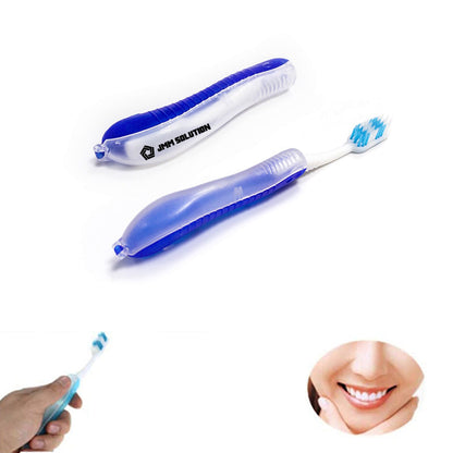 Good To Go Premier Antimicrobial Foldable Travel Toothbrush