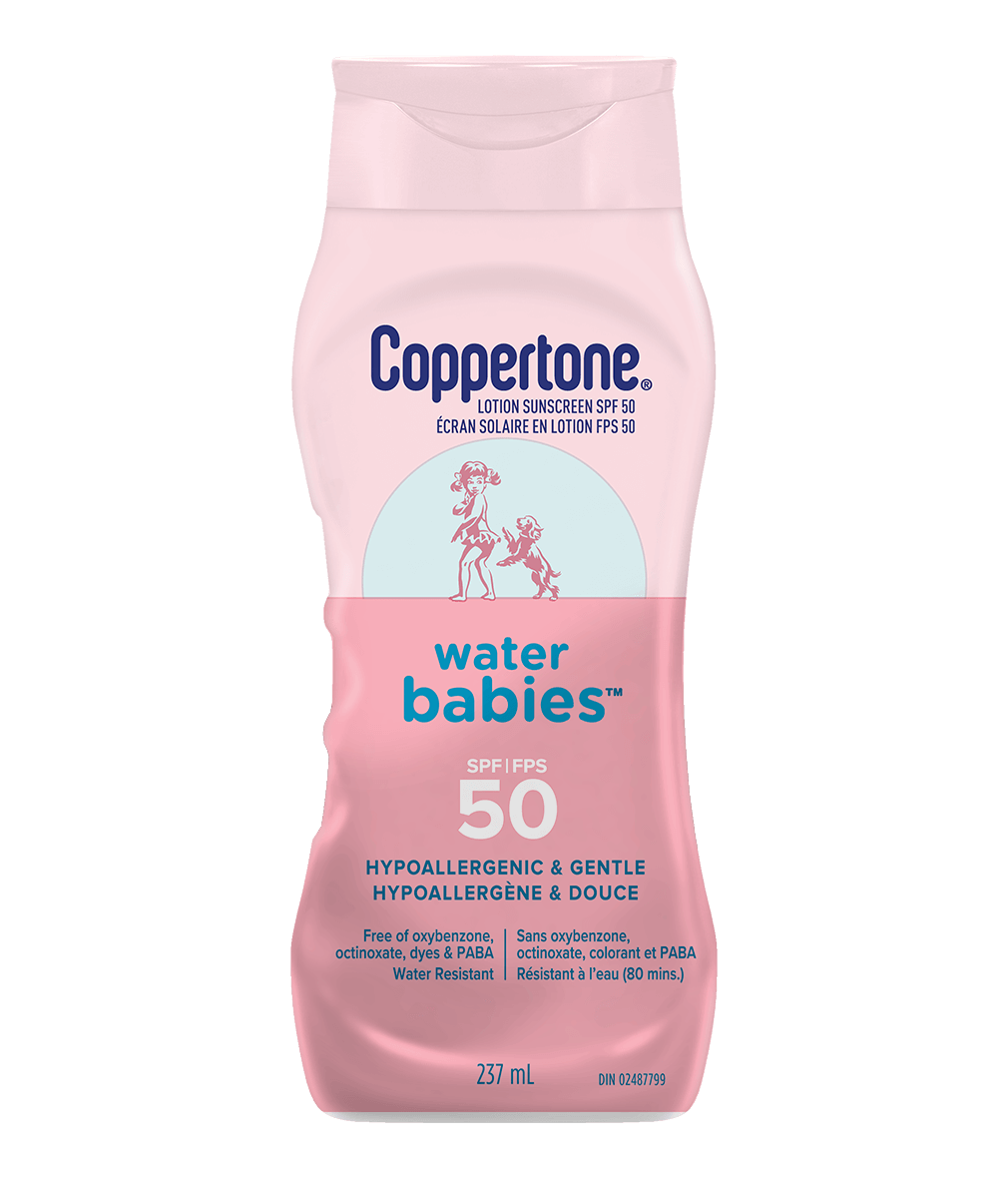 Coppertone Spf#50 Waterbabies Aloe & Vitamin-E Lotion 8oz