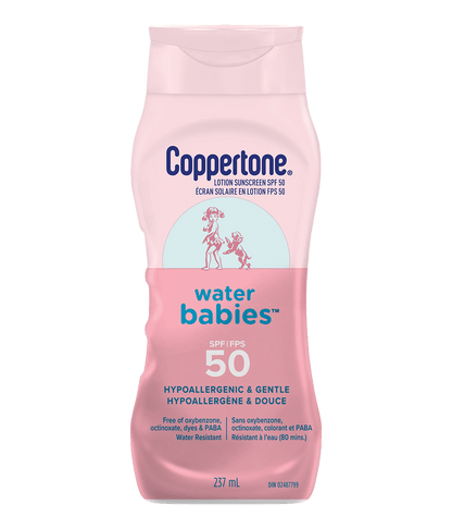 Coppertone Spf#50 Waterbabies Aloe & Vitamin-E Lotion 8oz