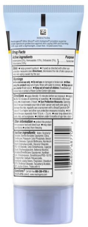 NEUTROGENA DRY TOUCH   SPF703Z