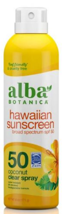 ALBA BOTANICA SNSCRN,CNUT,SPF 50 HYDRT