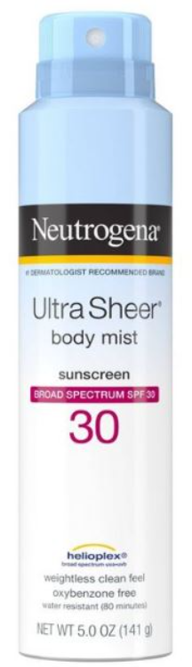 NEUT ULTRASHR SPF70 BODYMIST5z
