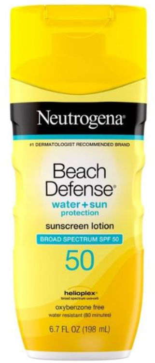 Neutrogena Beach Defense Spf#50 Lotion 6.7oz