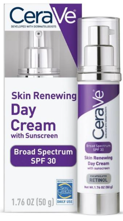 Cerave Skin Renewing Day Cream With Sunscreen Spf#30 1.76oz