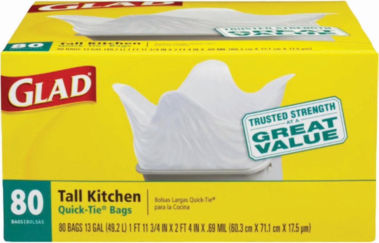 BAG GLAD TKTCH BG 12X35 QUICK TIE