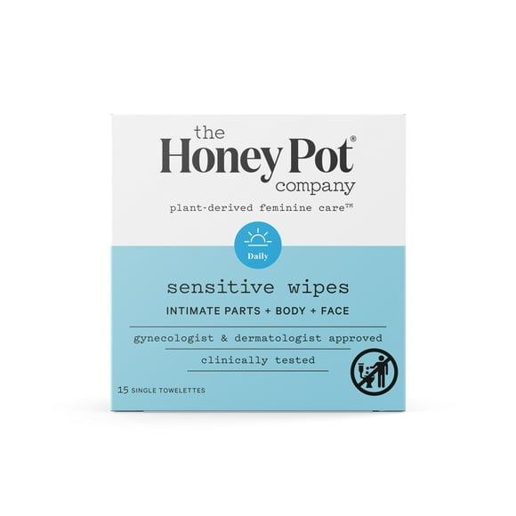 THE HONEY POT WIPES,INTIMATE,NORM,INDV