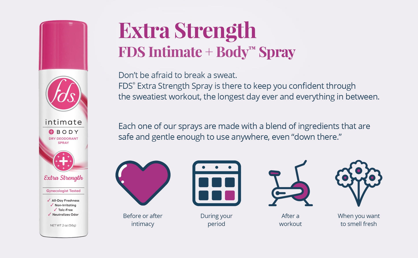 FDS EXTRA STRENGTH FEMININE SPRAY 2OZ