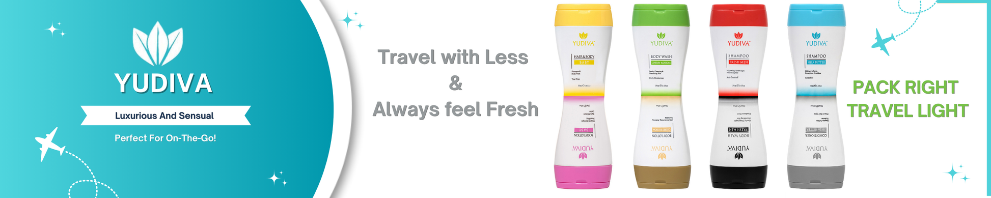YUDIVA BODY WSH & LOTION,TRVL SZ