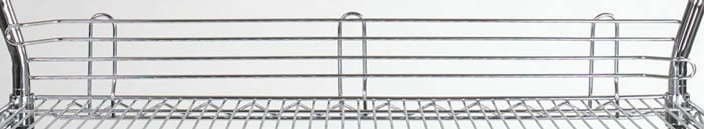 BACK LEDGE 48" CHROME 4 CT DS