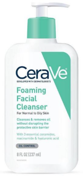 CERAVE FOAMING FACIAL CLEANSER LIQ 16OZ