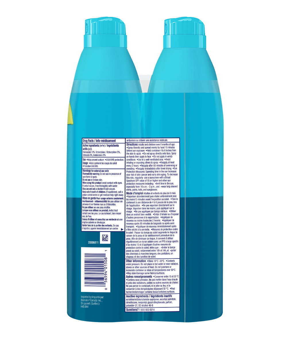 Coppertone Spf#50 Kids Spray 5.5oz Twin Pack