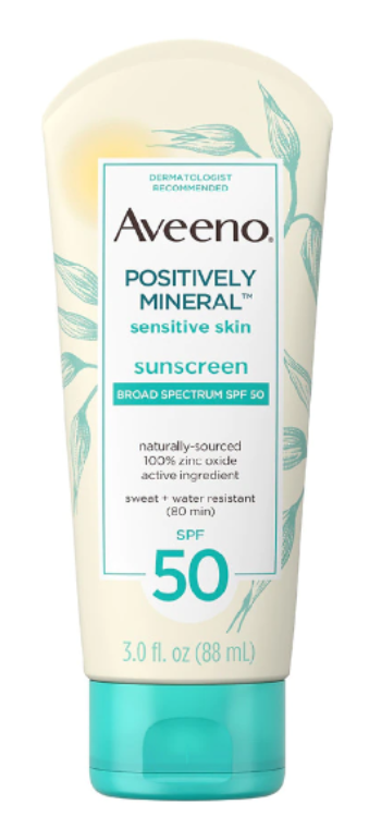AVEENO SPF50 SENS SKIN FACE 2z
