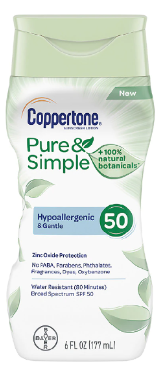 COPRTNE PUR/SMP LT 6OZ SPF50