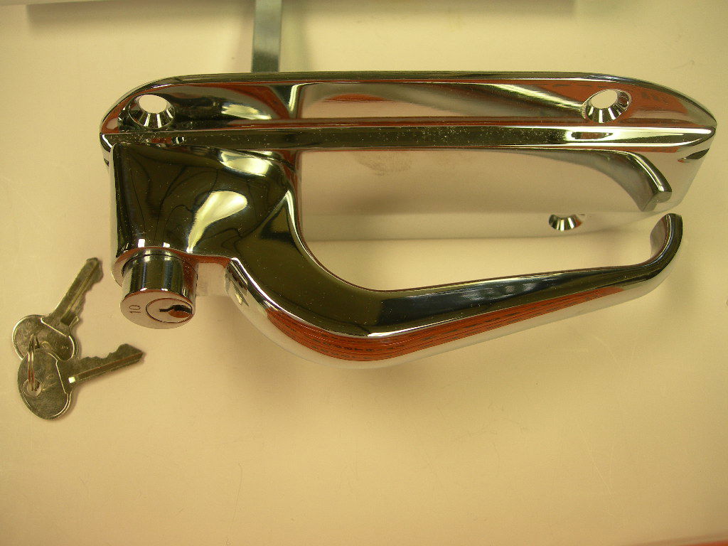 PUSH HANDLE 30" CHROME 10 CT DS