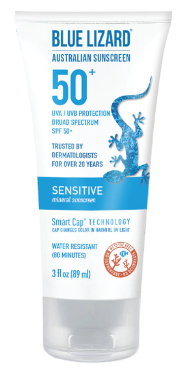 BLUE LIZARD SENSITIVE SPF50 LOTION 3OZ