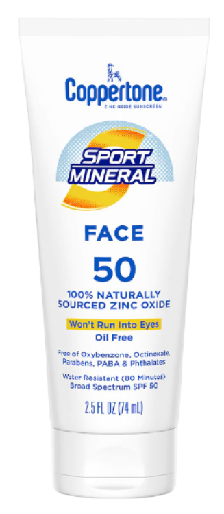 COPPERTONE SPRT MIN FACE LOT SPF50 2.5OZ