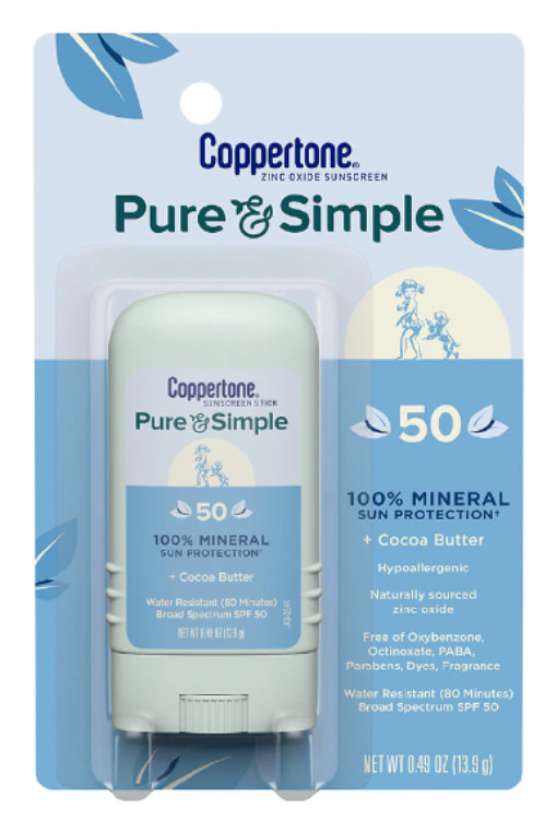 COPPERTONE PURE&SIMPLE KID SPF50 LOT 6OZ