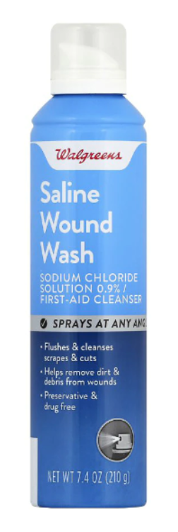 WOUND WASH SALINE SX 0.9% 7.4OZ
