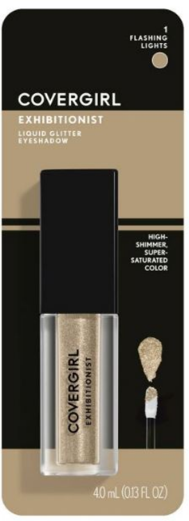COVERGIRL Exhibitionist Liquid Glitter Shadow - 1 Flashing Lights