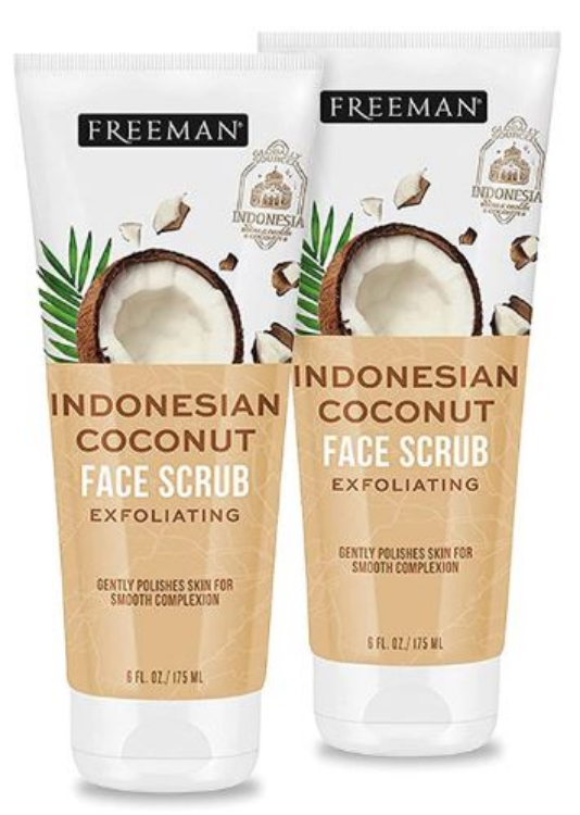 Freeman Indonesian Coconut Face Mask and Scrub