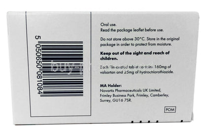 VALSARTAN TB 160MG 90 CPLT