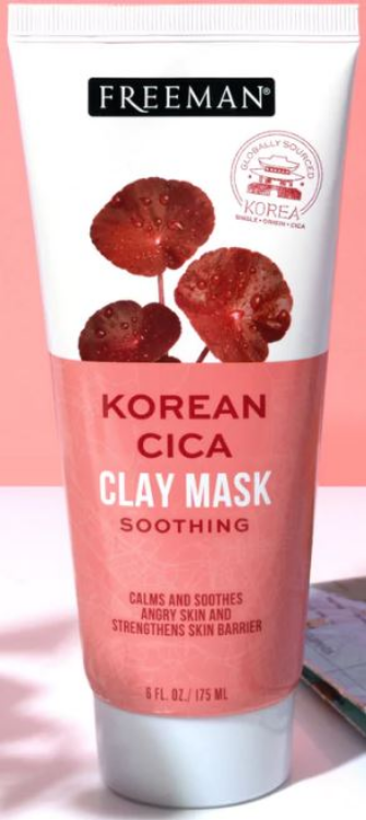 Freeman Facial Korean Cica Clay Mask 6oz