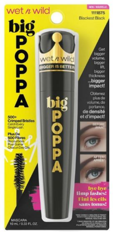 wet n wild Big Poppa Mascara - Blackest Black